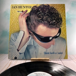 Ian Hunter - Short Back N&#39; Sides - Vinyl - US Pressing 1981 - 80&#39;s Rock Album - Play Tested And Cleaned! - Gift For Music Lover