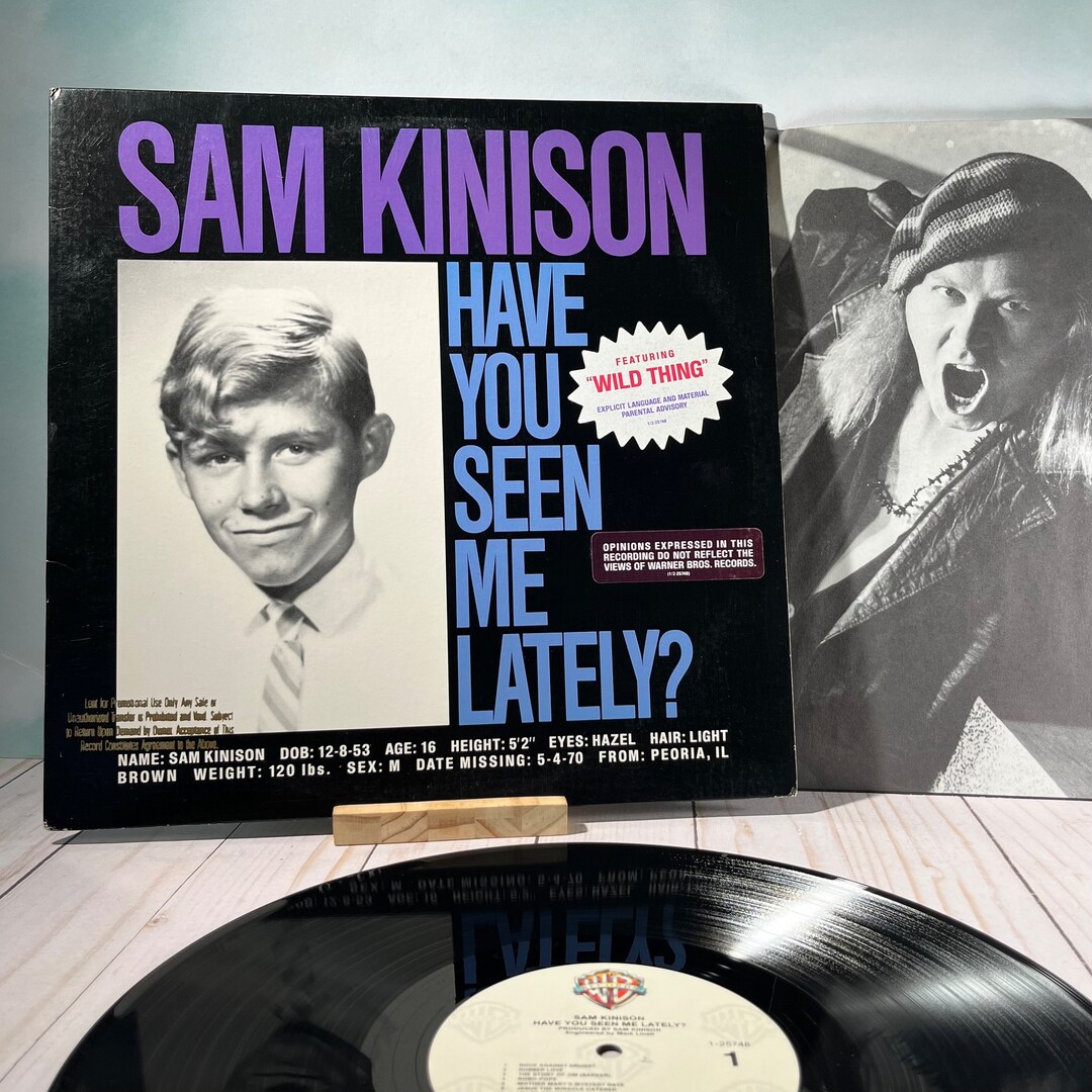 Sam Kinison Have You Seen Me Lately Sam Kinison - Have You Seen Me Lately? - Vinyl - US Pressing 1988 Promo
