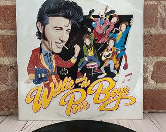 Willie & The Poor Boys - Self Titled - Vinyl Record 1985 US Pressing - Play Tested and Cleaned!
