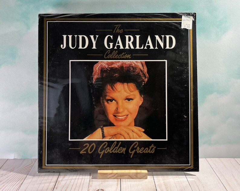 Sealed The Judy Garland Collection 20 Golden Hits Never Opened Vinyl Record Italian Pressing 1984 Mint Condition Over The Rainbow image 2
