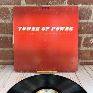 Tower Of Power - Live In Living Color Vinyl - 1976 First US Pressing