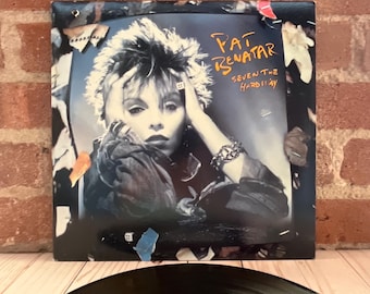 Pat Benatar - Seven The Hard Way - Vinyl Record 1985 US Pressing - Play Tested & Cleaned!