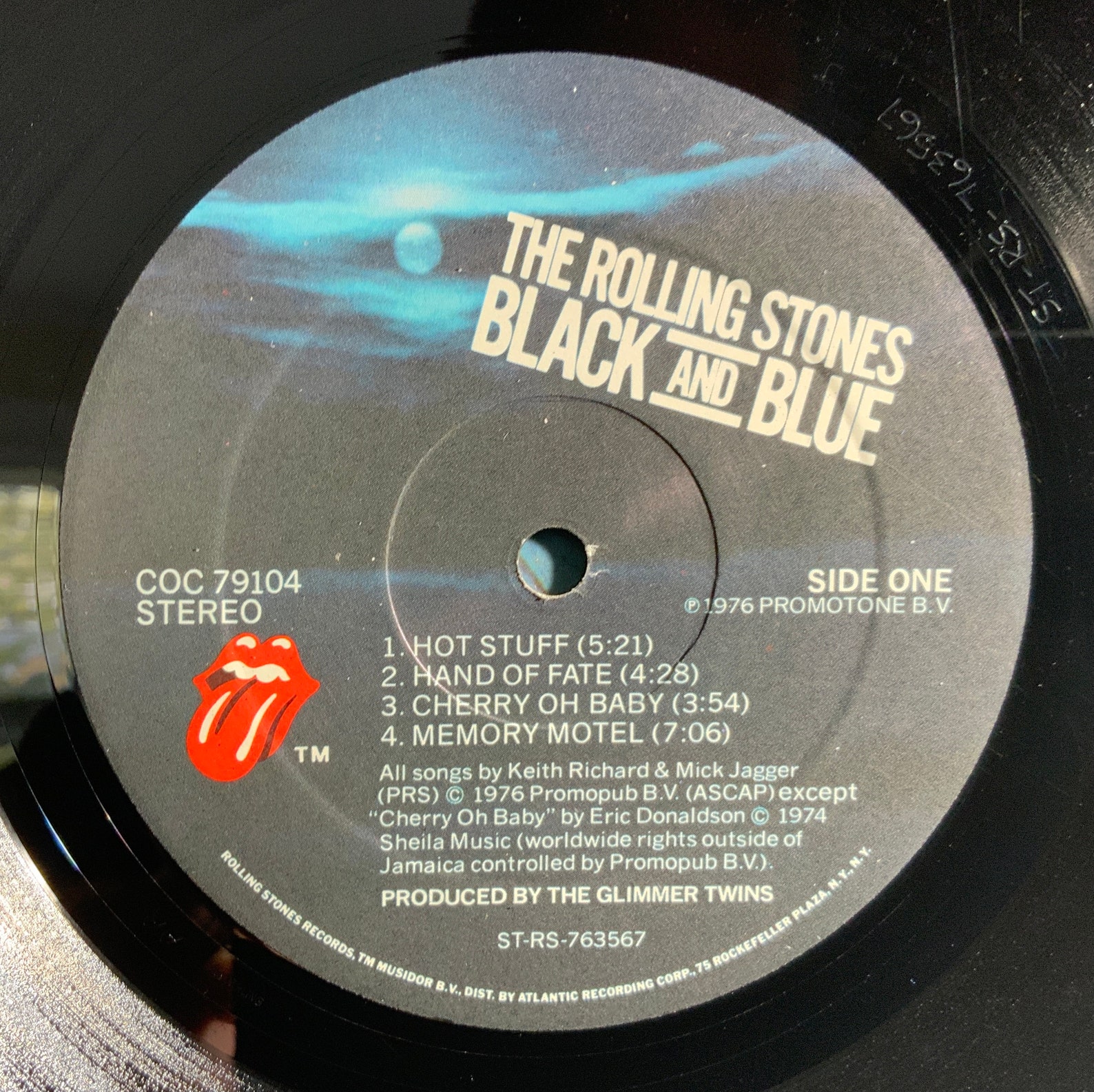 The Rolling Stones Black And Blue Vinyl US Pressing 1976 Etsy The Rolling Stones Black And Blue Vinyl US Pressing 1976 Etsy