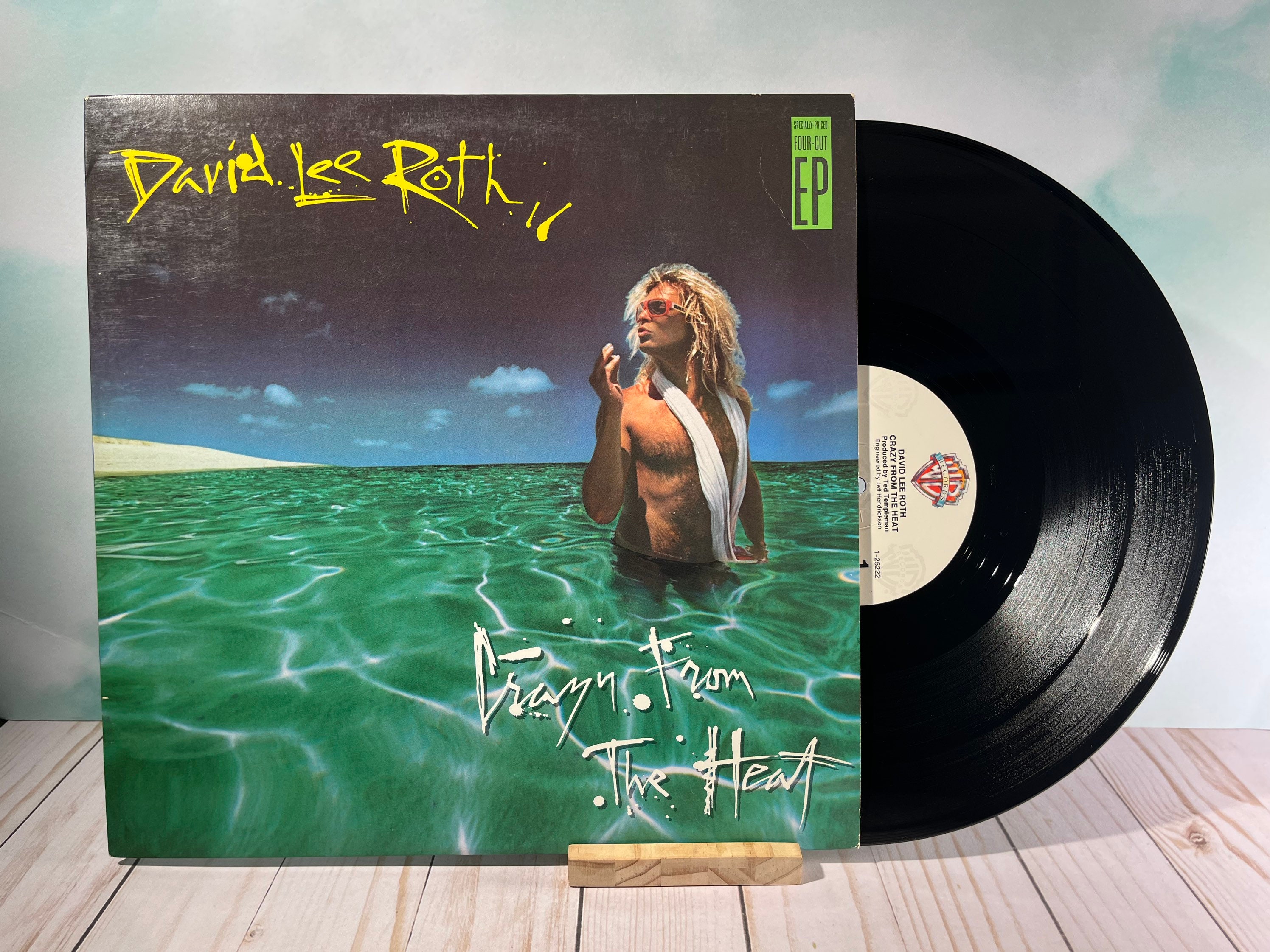 David Lee Roth Crazy From the Heat Vinyl US Pressing - Etsy