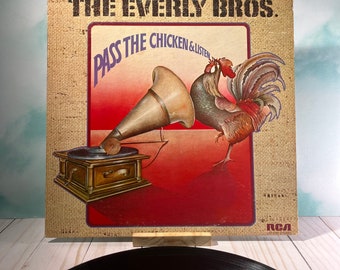 The Everly Brothers - Pass The Chicken And Listen - Vinyl - US Pressing 1972 - Play Tested & Cleaned! - 70's Country Folk Album - Retro Gift