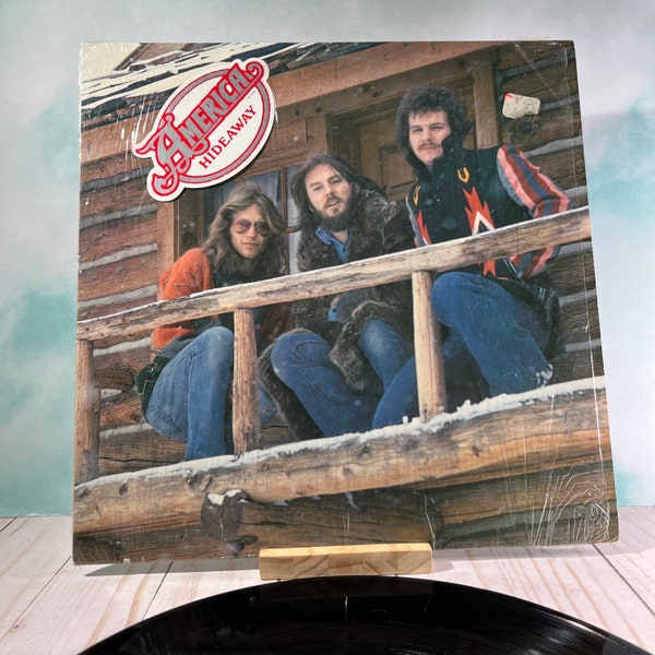 America - Hideaway - Vinyl - US Pressing 1976 - Rock Album - 1970's - Soft Rock - Pop - BS 2932 - Play Tested & Cleaned - Retro - 70's -