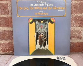 Narnia Vinyl Record - The Lion, The Witch, Wardrobe US Pressing 1978