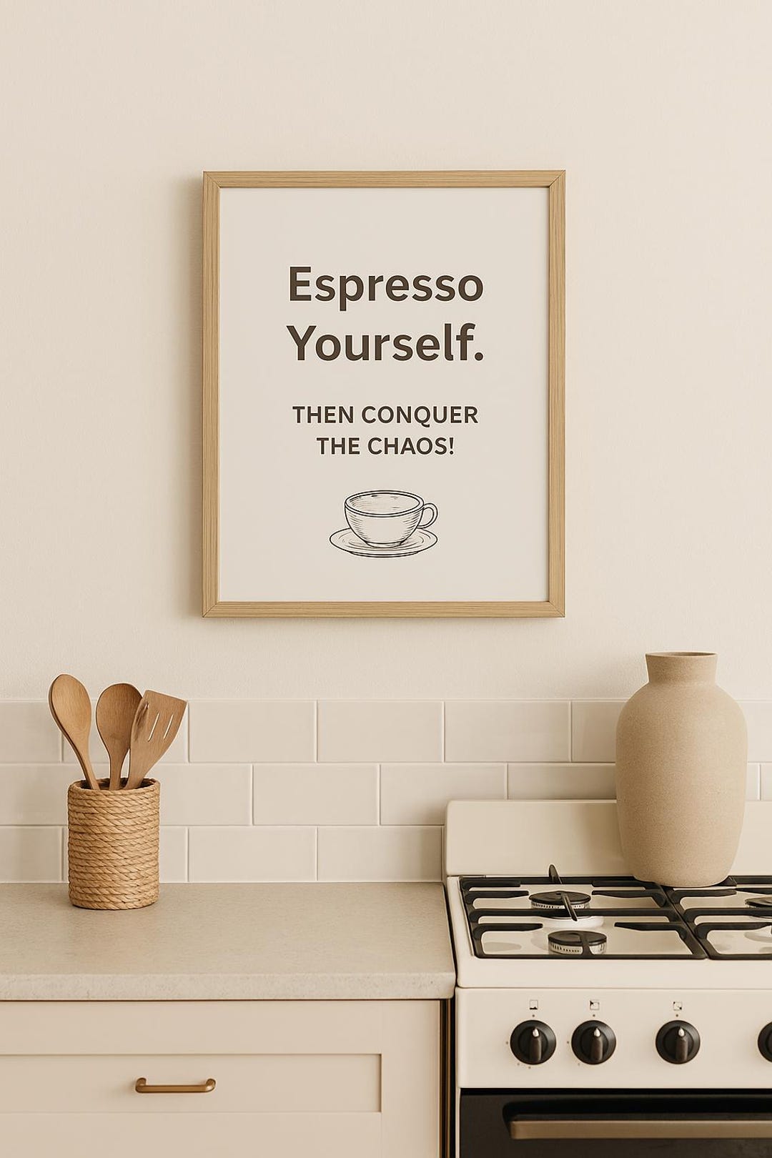 Espresso Yourself Wall Art Print | Motivational Coffee Quote | 8x10 ...