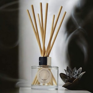 Nag Champa Reed Diffuser: Relaxing Home Fragrance, Meditation Decor, Handmade