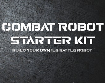 Antweight Combat Robot Starter Kit: Battle Robot Kit l Parts for a 1lb Combat Robot l Combatrobotkits.com Official Distributer