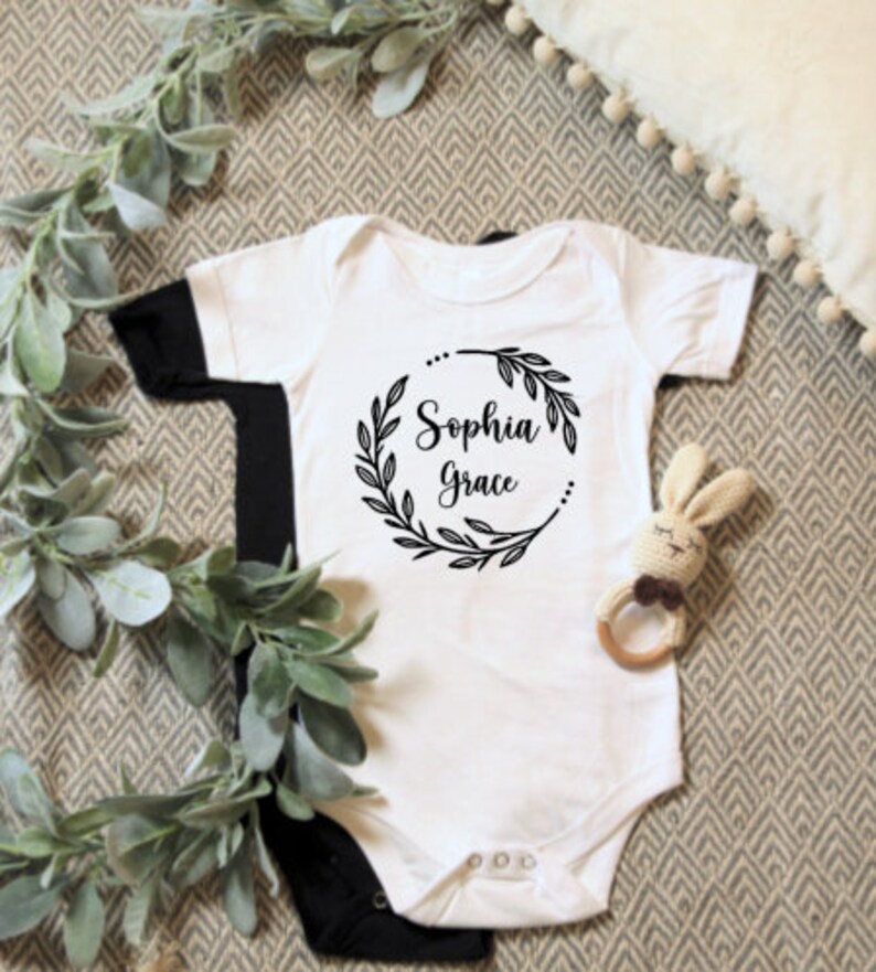 Baby Girl Onesie Custom Name Onesie Baby Boy Onesie Baby Jumper Baby Bodysuit Cute Baby Baby Clothes Personalized Onesie