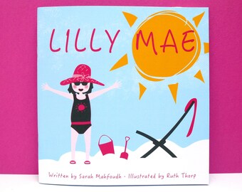 Lilly Mae Rhyming Picture Book by Sarah Mahfoudh. Illustrated by Ruth Thorp | kids book, weather, emotions, children, educational, nursery