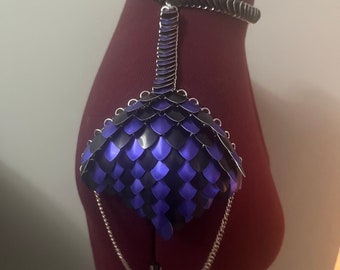 Black and Purple Scalemail