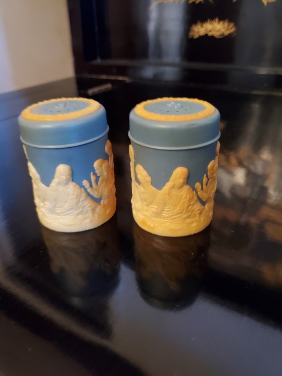 1978 Chap Stick Last Supper Salt and Pepper Shakers Etsy