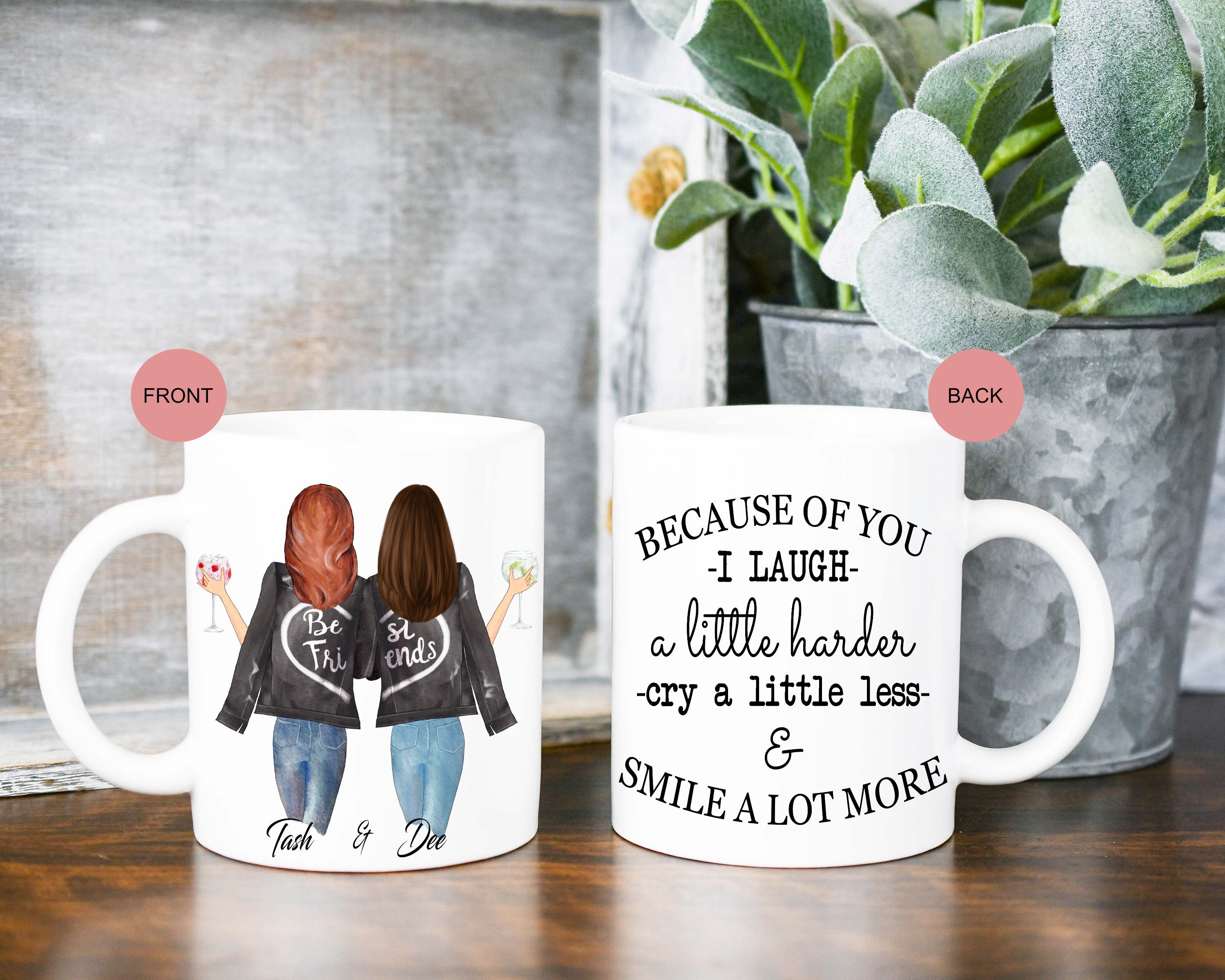 Best friend Mug / Friendship mug /best friend gift/ friendship Etsy