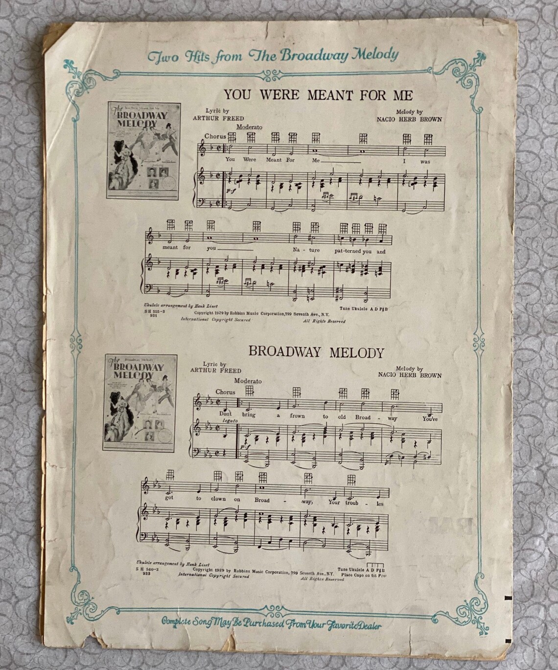 Pagan Love Song Sheet Music 1929 Vintage Sheet Music Arthur | Etsy