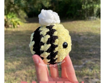 Modèle de crochet mini abeille sans couture: modèle rapide pour les marchés