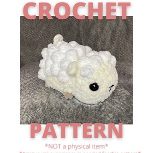 No-Sew Sheep Crochet Pattern: no sew farm animal crochet pattern