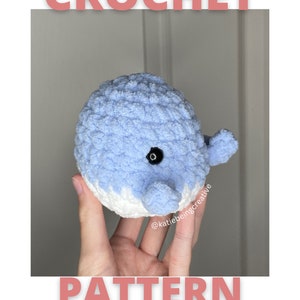 No-Sew Whale Crochet Pattern: Best Selling and Quick Crochet Pattern For Markets