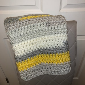 Crochet Pattern: Beginners Baby Blanket (Crochet Baby Blanket, Baby Blanket, Beginners Crochet Pattern, Beginners Crochet Blanket)