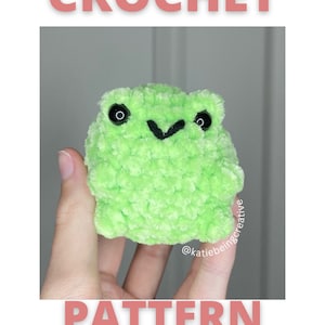 No-Sew Frog Crochet Pattern: Best Selling and Quick Crochet Pattern For Markets