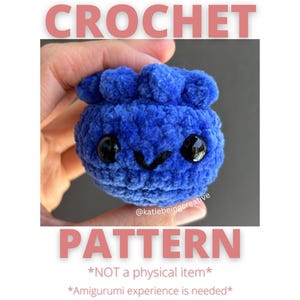 No-Sew Mini Blueberry Crochet Pattern