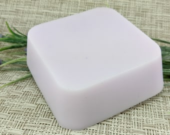 Lavender Handmade Bar Soap, Double Butter Soap, Shea Butter, Mango Butter, Floral Scent, Aromatherapy Soap, Moisturizing, Square Hand Soap