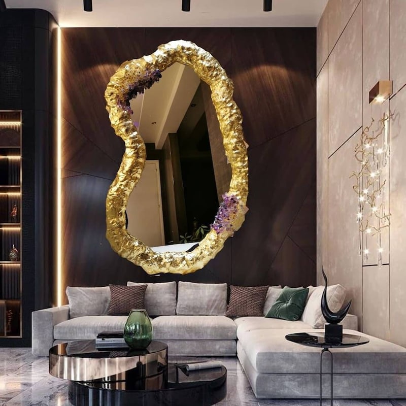 Modern Wall Mirror - Etsy