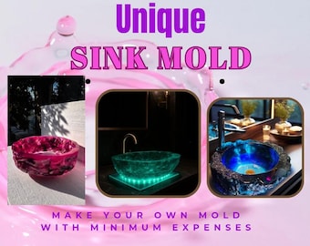 Resin Sink Mold DIY Tutorial | Budget-Friendly Guide