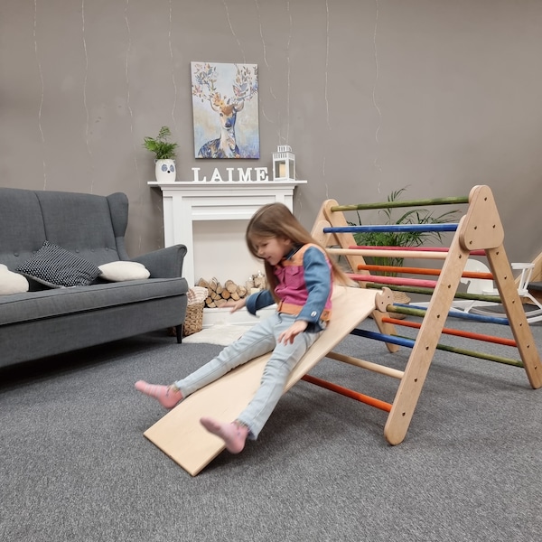 Triángulo de escalada Kletterdreieck FedEx delivery / Baby gym / Kinder / Montessori / BalanceBoard