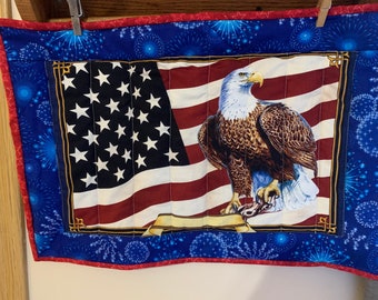 27x36 Bald Eagle Patriotic Flag Tapestry Wall Hanging 27x36 Bald Eagle Patriotic Flag Tapestry Wall Hanging