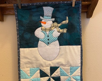 Mr Snowman Wallhanging