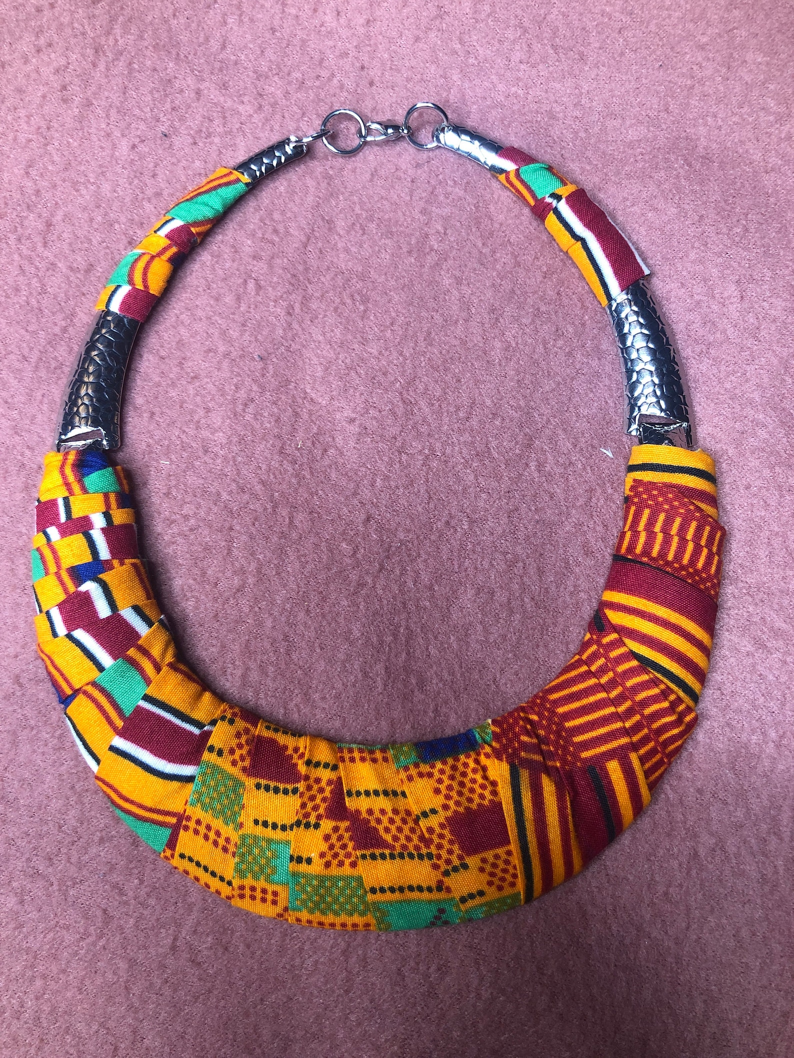 Wax Jewelry collar and Creole Etsy New Zealand