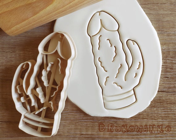 Dildo Vibrator Erotic Toy Cookie Cutter Sexual Vulva Penis Vagina Genitalia  Reproductive Body Organs Stag Pastry Fondant Dough Biscuit - Etsy