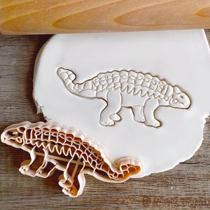 Ankylosaurus Dinosaurier Schädel Knochen Jäger Tier Big prähistorische historische riesige Kinder spielen Ausstechform Gebäck Fondant Teig Keks