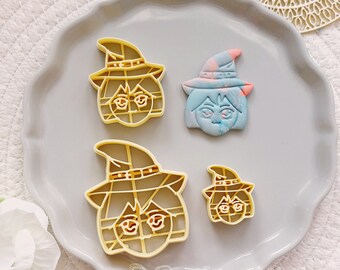 Witch Witchcraft Potion Fantasy Magic 2 Polymer Clay Cutter For Earring Jewelry Making Micro Cutters Stamp Clay Tools Decoration Art Craft