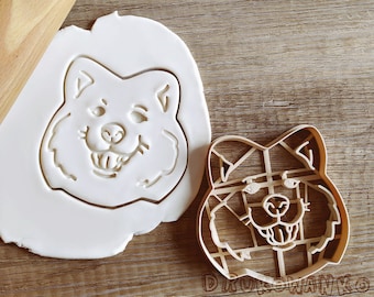 Samoyed Dog Cookie Cutter Pastry Fondant Dough Biscuit
