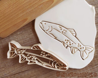 Fish No 3 Sea Water Cookie Cutter Pastry Fondant Dough Biscuit