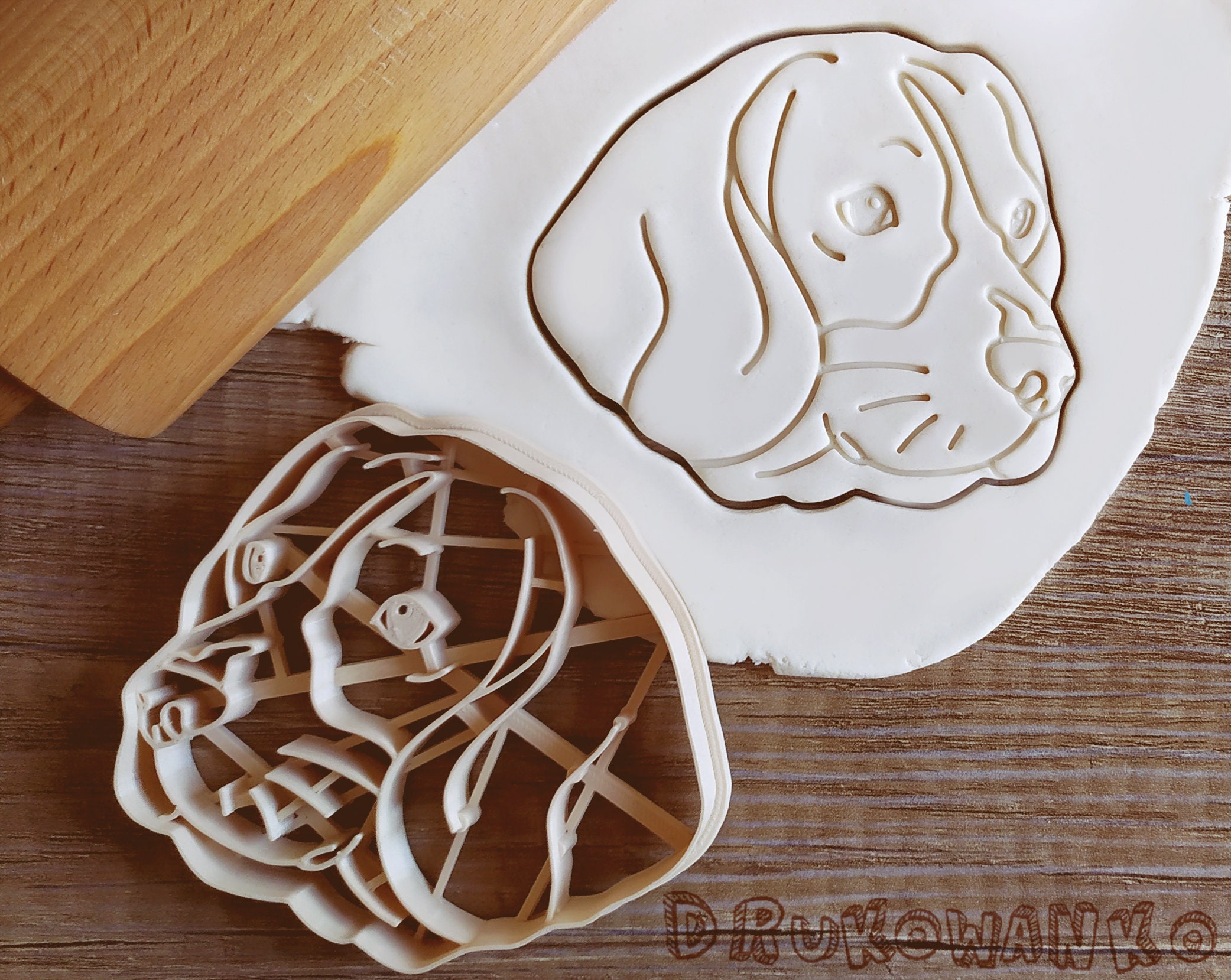 beagle fondant