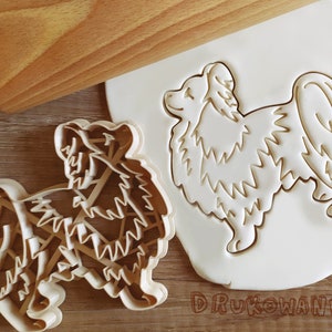 Papillon Standing Dog Cookie Cutter Pastry Fondant Dough Biscuit