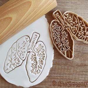 Lunge Medizin Körper Cookie Cutter Gebäck Fondant Teig Keks