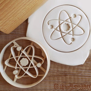 Atom Science Molecular Cookie Cutter Pastry Fondant Dough Biscuit