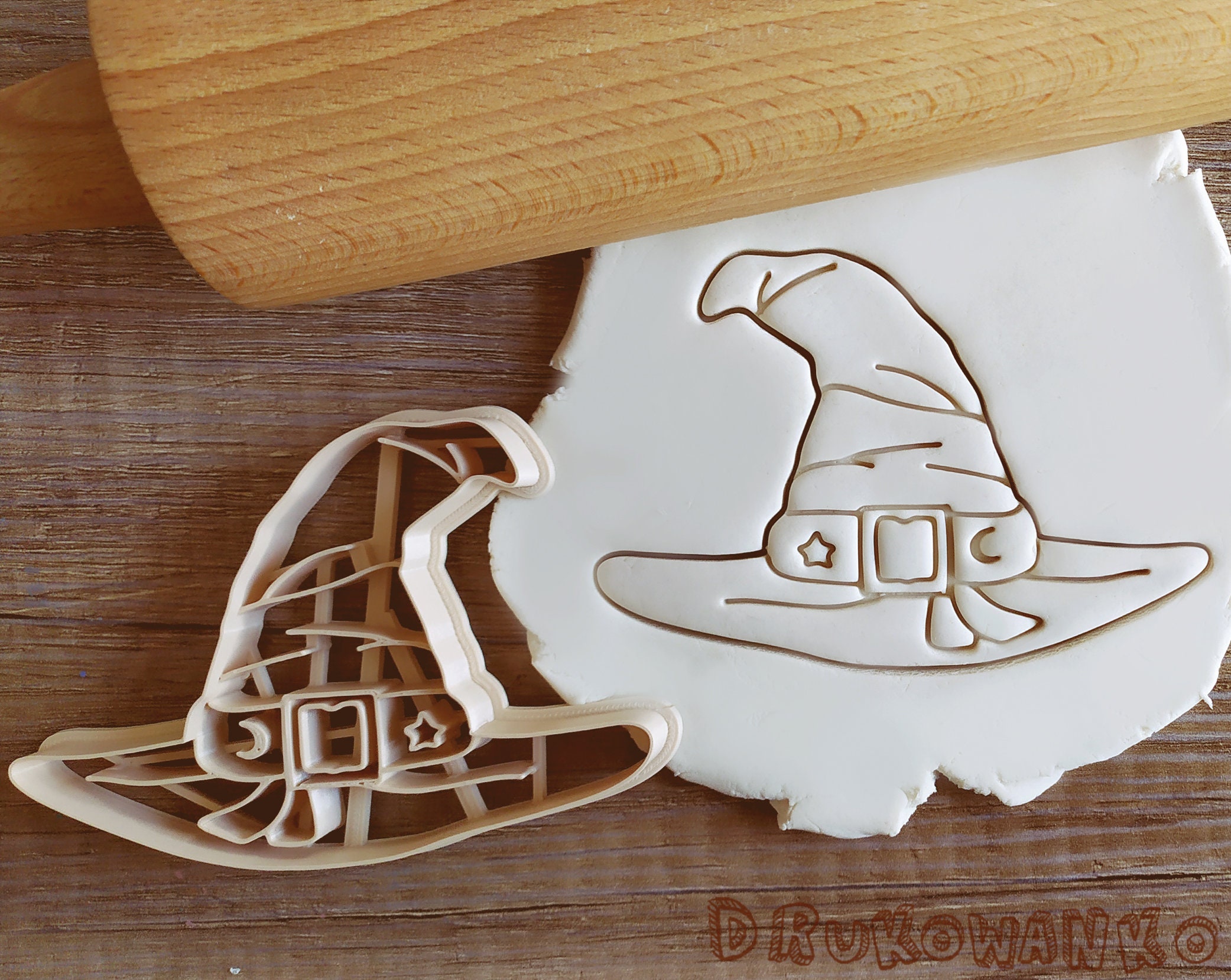 Girl Wizard #3 Cookie Cutter & Stamp