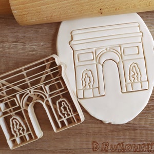Triumphal Arch Symbol Monument Cookie Cutter Pastry Fondant Dough Biscuit
