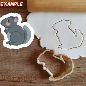 Dulce Chinchilla Chinchillas Cortador de Galletas Pastelería Fondant Masa Galleta