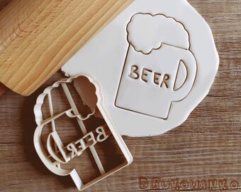 Beer Glass Cookie Cutter Pastry Fondant Dough Biscuit