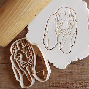 Basset Dog Cookie Cutter Pasticceria Fondente Pasta Biscotto