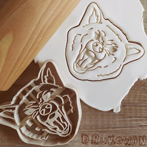 Wolf Fox Forest Cookie Cutter Pastry Fondant Dough Biscuit
