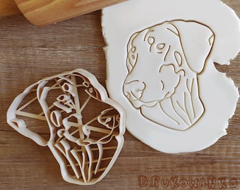 Dobermann Pinscher Hund Cookie Cutter Gebäck Fondant Teig Keks