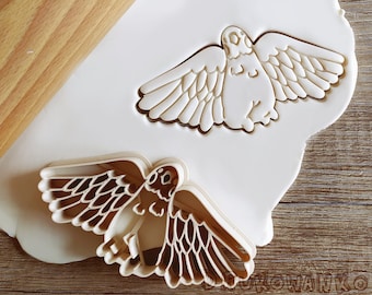 Holy Cockatiel Spread Wings Cookie Cutter Pastry Fondant Dough Biscuit